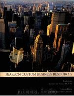 PEARSON CUSTOM BUSINESS RESOURCES PDF电子版封面 055827353X
