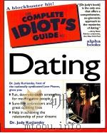 THE COMPLETE IDIOT'S GUIDE TO DATING PDF电子版封面 0028610520