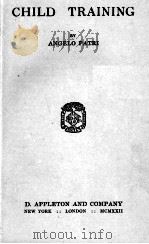CHILD TRAINING（1922 PDF版）