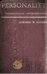 PERSONALITY: A PSYCHOLOGICAL INTERPRETATION（1937 PDF版）