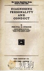 DIAGNOSING PERSONALITY AND CONDUCT 1931 PDF电子版封面