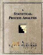 STATISTICAL PROCESS ANALYSIS PDF电子版封面 0256119392