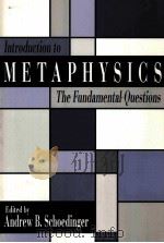 INTRODUCTION TO METAPHYSICS THE FUNDAMENTAL QUESTIONS PDF电子版封面 0879756225