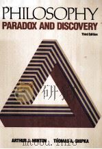 PHILOSOPHY PARADOX AND DISCOVERY THIRD EDITION PDF电子版封面 0070424322