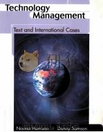 TECHNOLOGY MANAGEMENT TECF AND INFERNATIONAL CASES PDF电子版封面