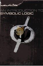 AN INTRODUCTION TO SYMBOLIC LOGIC PDF电子版封面