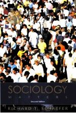 SOCIOLOGY MATTERS SECOND EDITION PDF电子版封面