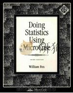 DOING STATISTICS USING MICROCASE THIRS EDITION WILLIAM FOX PDF电子版封面