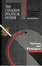 THE CANAKIAN POLITICAL SYSTEM PDF电子版封面 0075490730