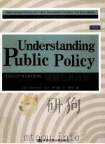 UNDERSTANDING PUBLIC POLICY PDF电子版封面 9787300105307 THOMAS R.DYE