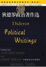 DIDEROT POLITICAL WRITINGS（ PDF版）