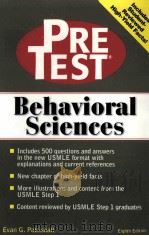 BEHAVIORAL SCIENCES PDF电子版封面 0070526893