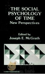 THE SOCIAL PSYCHOLOGY OF TIME PDF电子版封面 0803923031