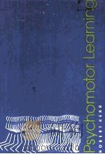 PSYCHOMOTOR LEARNING PDF电子版封面 ROBERT KERR