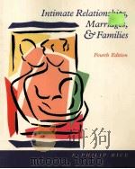 INTIMATE RELATIONSHIPS MARRIAGES AND FAMILIES PDF电子版封面 0767402111