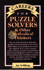 FOR PUZZLE SOLUERS AND OTHER METHODICAL THINKERS PDF电子版封面 0658001817