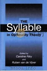 THE SYOOABLE IN OPTIMALITY THEORY PDF电子版封面