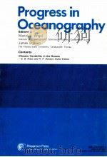 PROGRESS IN OCCANOGRAPHY VOLUME 11 NUMBER 2 1982 PDF电子版封面