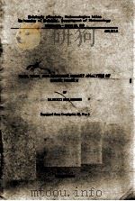 MASS, HEAT,AND MOISTURE BUDGET ANALYSES OF BOMES PHASE 4 PDF电子版封面