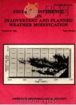 EIGHTH CONFERENCE ON PLANNED AND INADVERTANT WEATHER MODIFICATION（ PDF版）