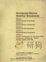 WORLDWIDE MARINE WEATHER BROADCASTS PDF电子版封面