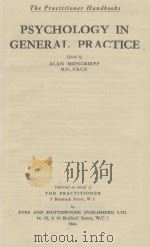 PSYCHOLOGY IN GENERAL PRACTICE（1946 PDF版）