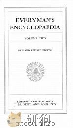 EVERYMAN'S ENCYCLOPAEDIA VOLUME TWO 1932 PDF电子版封面