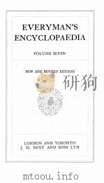 EVERYMAN'S ENCYCLOPAEDIA VOLUME SEVEN（1932 PDF版）