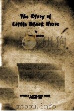 THE STORY OF LITTLE BLACK HORSE 1959 PDF电子版封面