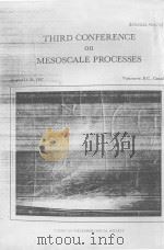 THIRD CONFERENCE MESOSCALE PROCESSES（ PDF版）