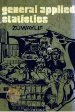 GENERAL APPLIED STATISTICS SECOND EDITION PDF电子版封面