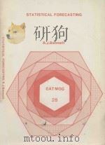 STATISTICAL FORECASTING PDF电子版封面