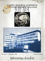 PALMEN MEMORIAL SYMPOSIUM ON EXTRATROPICAL CYCLONES（ PDF版）
