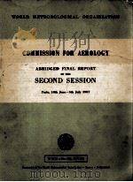 COMMISSION FOR AEROLOGY ABRIDGED FINAL REPORT OF THE SECOND SESSION（ PDF版）