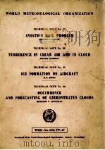 WORLD METEOROLOGICAL ORGANIZATION 37-40 PDF电子版封面