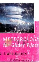 METEOROLOGY FOR GLIDER PILOTS PDF电子版封面