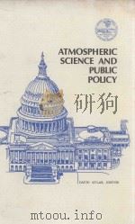 ATMOSPHERIC SCIENCE AND PUBLIC POLICY PDF电子版封面