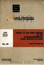 GLOBAL ATMOSPHERIC RESEARCH PROGRAMME NO.40 PDF电子版封面