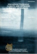 INTERNATIONAL CONFERENCE CLIMATE AND OFFSHORE ENERGY RESOURCES（ PDF版）