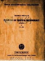 WORLD METEOROLOGICAL ORGANIZATION TECHNICAL NOTE NO.62（ PDF版）