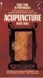 ACUPUNCTURE MARC DUKE PDF电子版封面