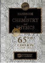CRC HANDBOOK OF CHEMISTRY AND PHYSICS 65TH EDITION 1984-1985（ PDF版）