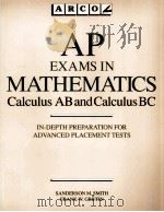AP EXAMS IN MATHEMATICS CALCULUS AB AND CALCULUS BC（ PDF版）