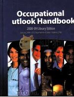 OCCUPATIONAL OUTLOOK HANDBOOK 2008-09 LIBRARY EDITION PDF电子版封面 1598044109
