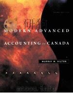 MODERN ADVANCED ACCOUNTING IN CANADA THIRD EDITION PDF电子版封面 0070893969