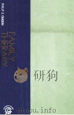 Family Therapy  THEORY AND PRACTICE     PDF电子版封面  0470150890   