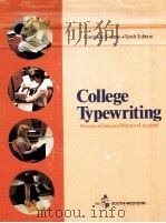 College Typewriting  Tenth Edition（ PDF版）