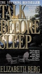 TALK BEFORE SLEEP（ PDF版）