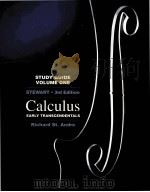CALCULUS EARLY TRANSCENDENTALS THIRD EDITION VOLUME ONE PDF电子版封面 0534251595