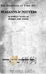 PEASANTS & POTTERS（1927 PDF版）